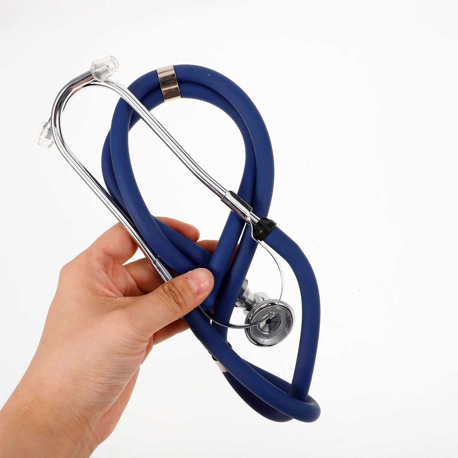 

Dual Tube Vet Stethoscope for Farm Use Sturdy Lightweight Animal Stethoscope Cattle Sheep Pigs Clear Heart Lung Sounds