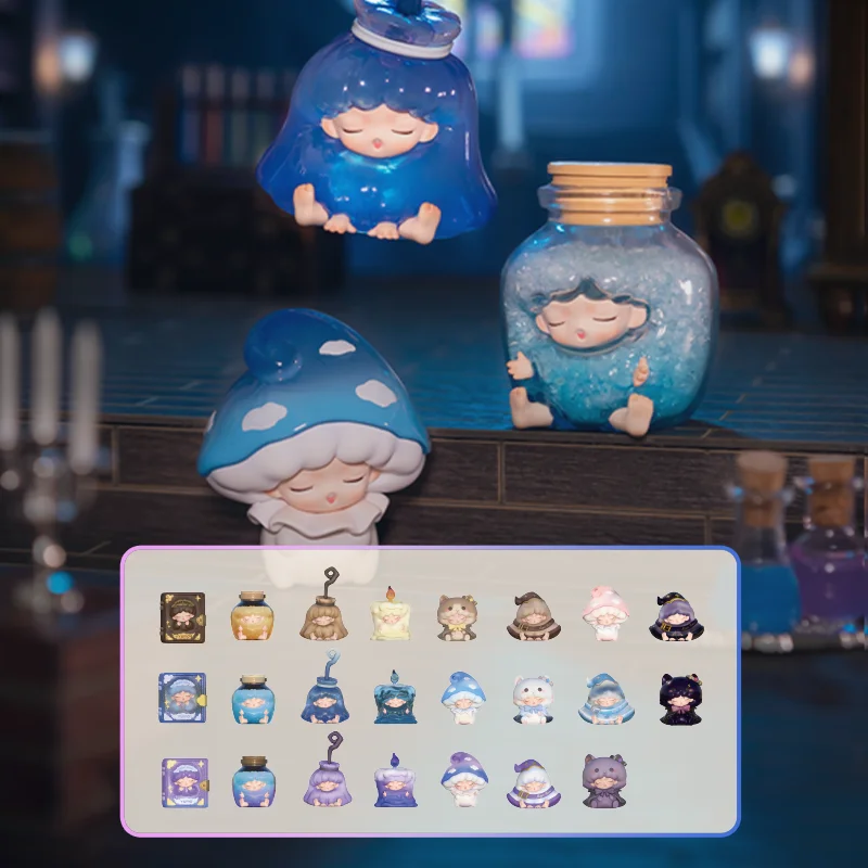 

JOTOYS YUMO Magic Manualmini Series Blind Box Toys Kawaii Anime Action Figure Caixa Caja Surprise Mystery Box Dolls Girls Gift