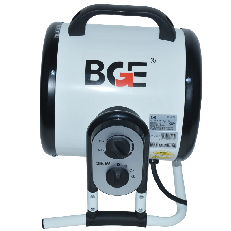 سخان كهربائي دافئ 3000 واط منفاخ هواء عالي الطاقة سخان هواء مجفف صناعي منزلي مراوح الهواء الساخن BGP-1403-03 #6