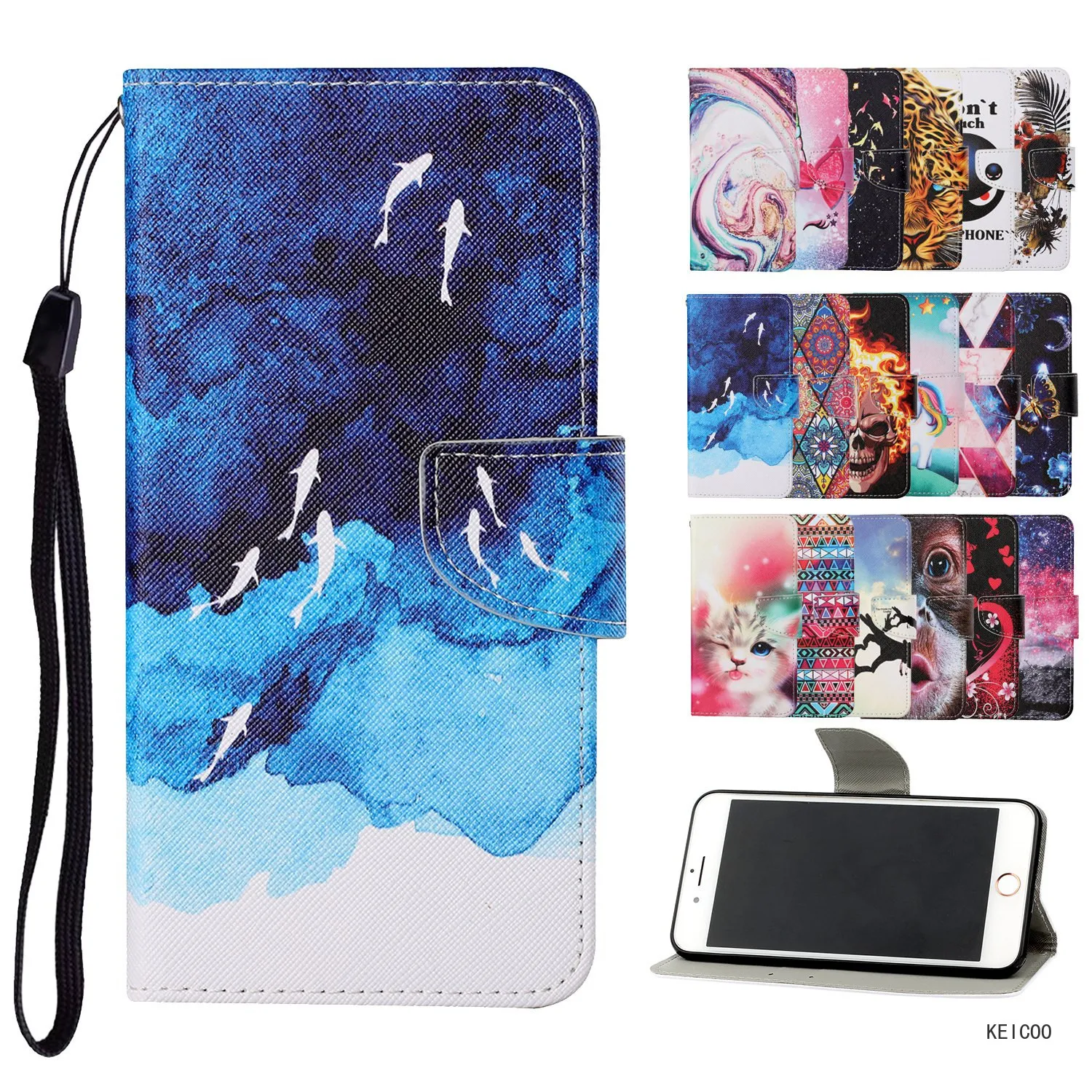 Multifunction Card Slots Wallet Clip for Samsung Galaxy A21S A20S A10S S30 S22 S20Plus S30 S22 S20Ultra SM-S908B Anti-fall Coque