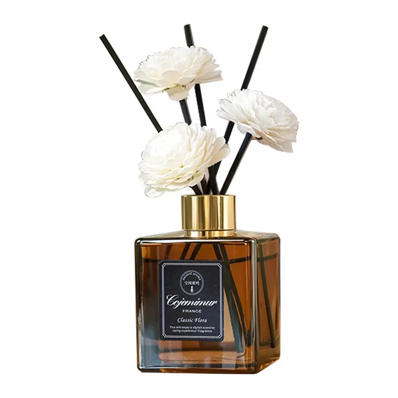 Rattan Aromatherapy Essential Oil Ornaments for Home Indoor Use, Long-lasting Fragrance, and Bathroom Deodorization