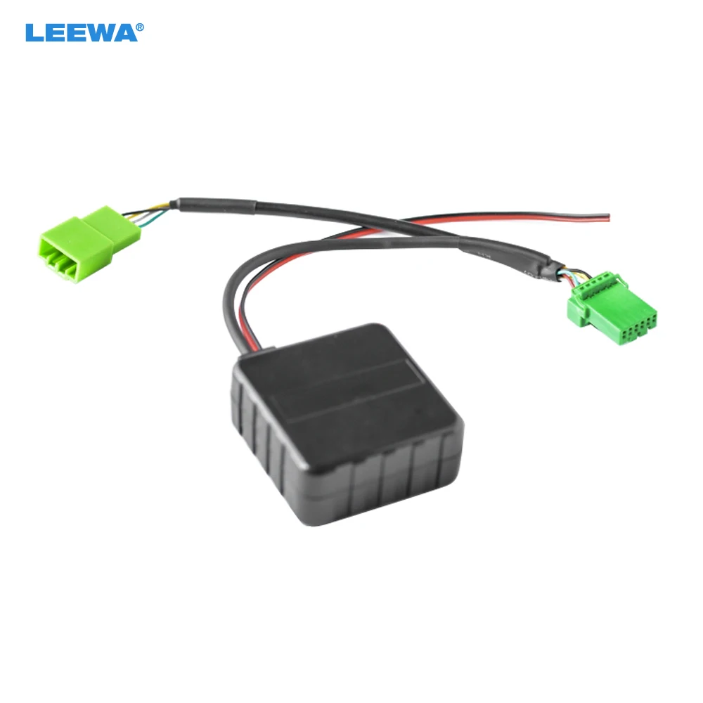 

LEEWA Car Wireless Bluetooth Module 12Pin AUX Adapter For Land Rover Range Rover/Evoque/Discovery/Freelander Jaguar Stereo Aux