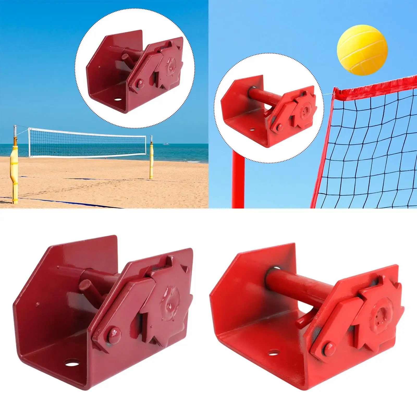 

Volleyball Net Tensioner Pole Rope Tightener for Outdoor Activities Backyard
