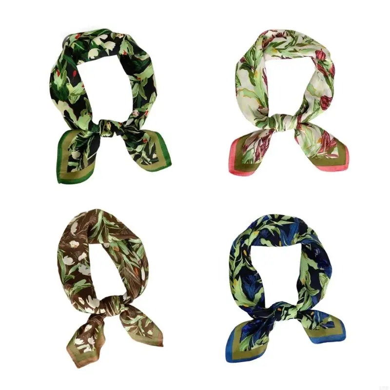 

49MF Женский шарф шарф модный цветочный рисунок