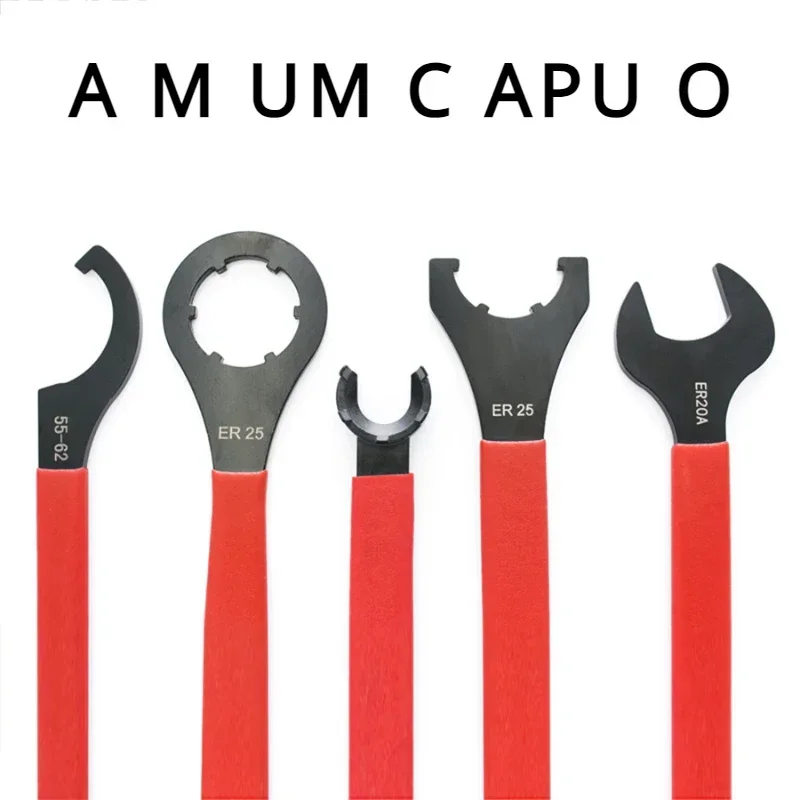 ER Iso Apu Wrench Uses Various CNC Car Repair Wrenches ER32 ER40 ISO20 ISO25 ISO30 APU13 APU16 C-type Wrench Nut Clamp