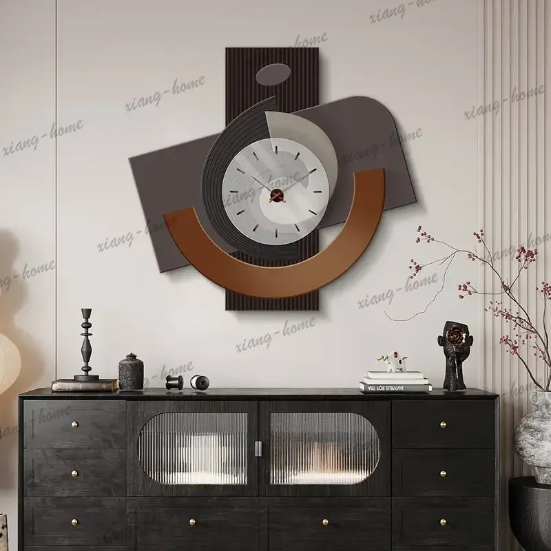 LJY Classroom Cozy Wall Clock LivingRoom Garage Unusualhands Youth Wall Clock Kitchen Office Mecanismo Reloj Pared Furniture Hom