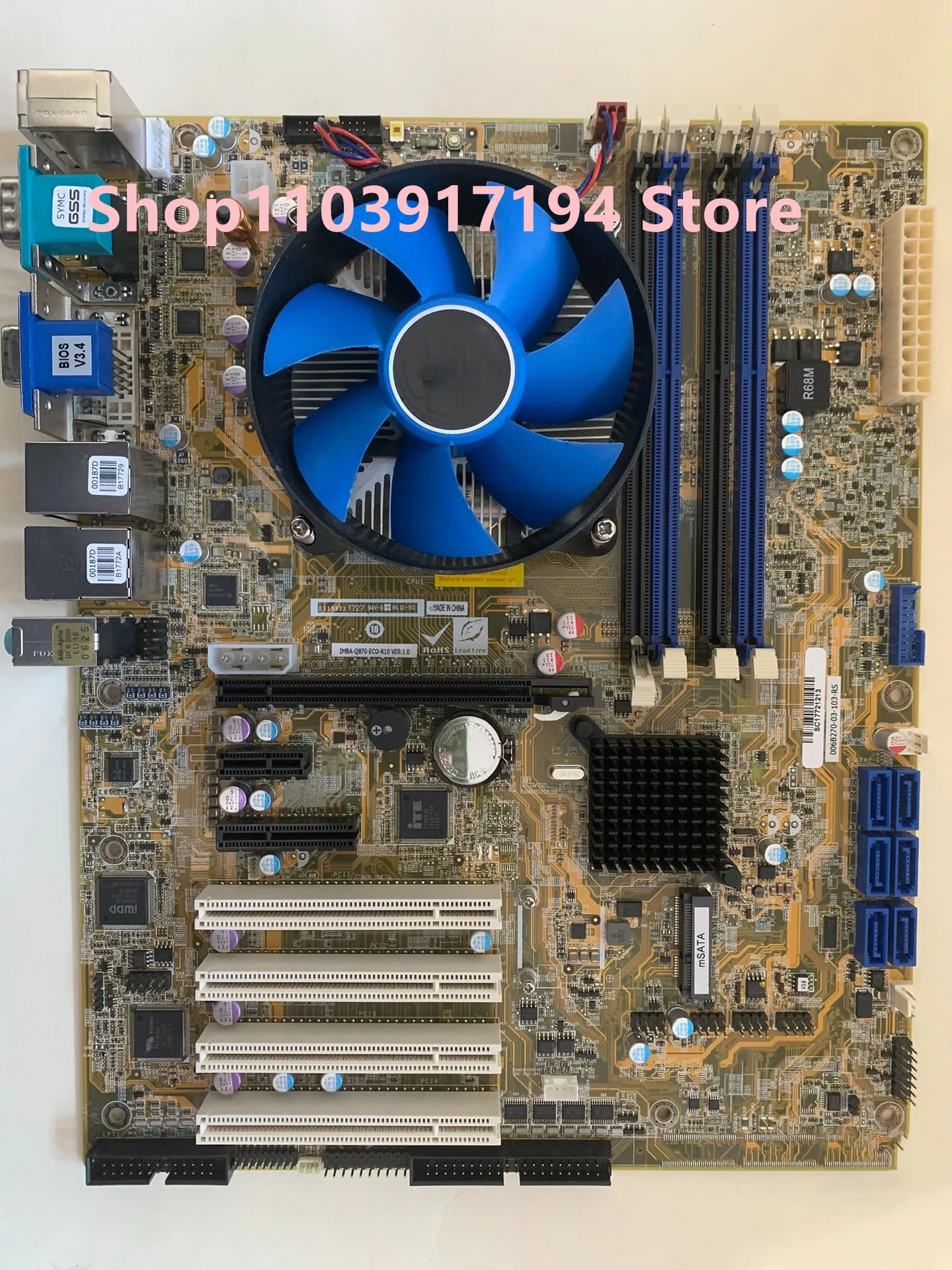 

IMBA-Q870-ECO-R10 Industrial control motherboard IMBA Q870 ECO R10