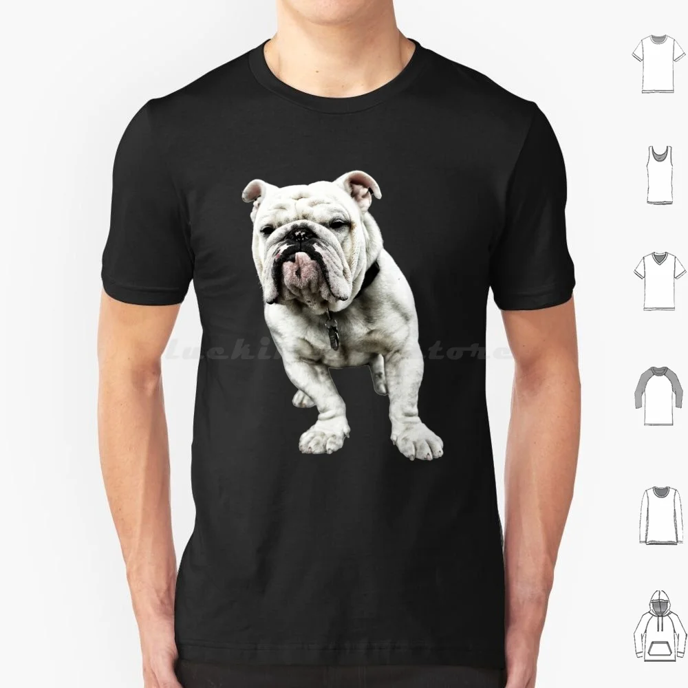 Bulldog T Shirt 6xl Cotton Cool Tee English Bulldog British Bulldog Bulldog Lover Dog White Dog Purebred Dog Animal Cute Puppy