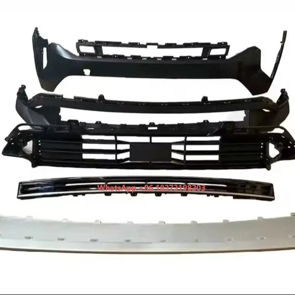 

New Auto Parts Front Body Kit for KIA K4 Complete Front Bumper Grille Lip Kit 2024 2025