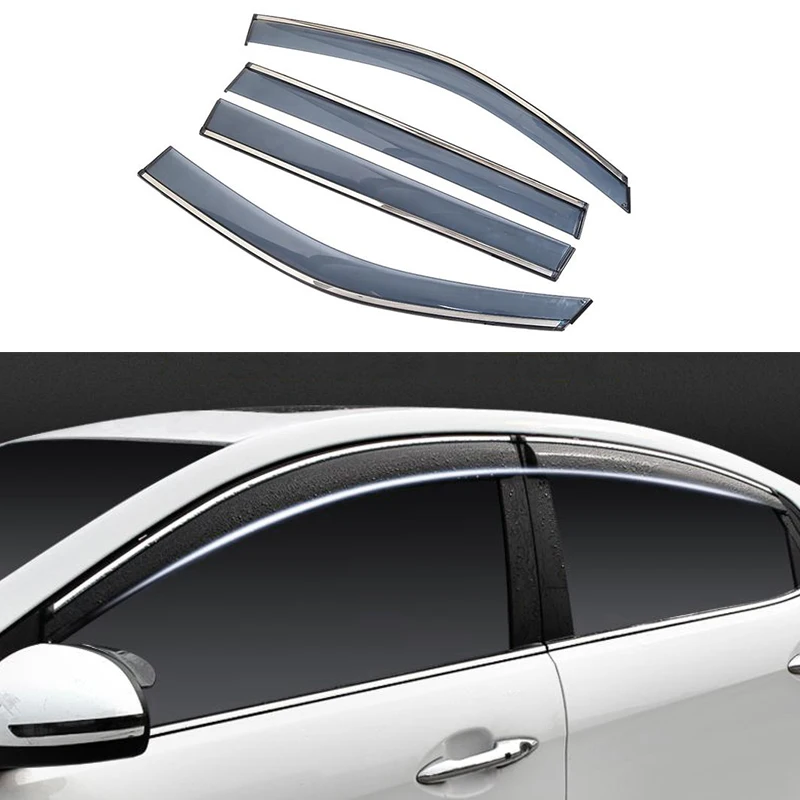 Suitable For VW Sharan Accessories 2010-2019 Window Sunshade Sunshade Shield Spoiler Decorative Frame Sticker