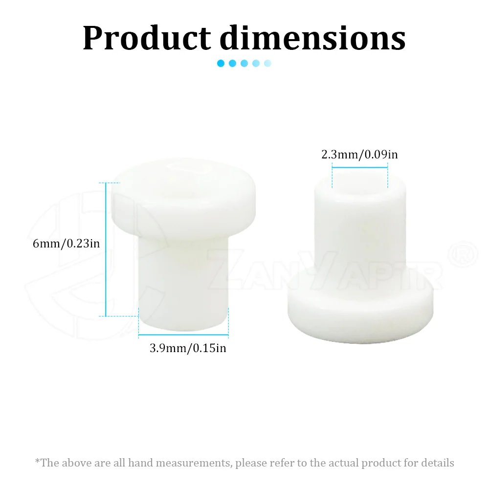 AMS Ceramic Eye for Bambu Lab X1 P1 Series Filament Feed Port Protector Accessories Ceramic Eye for 3D Printer Accessories