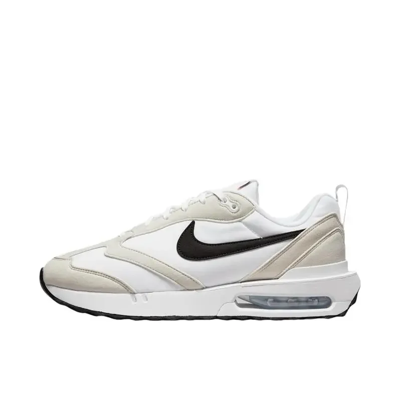 Nike Air Max Dawn Retro-style Low Air Cushion Comfortable and Lightweight Running Casual for Men Sneaker Shoes Beige Blue