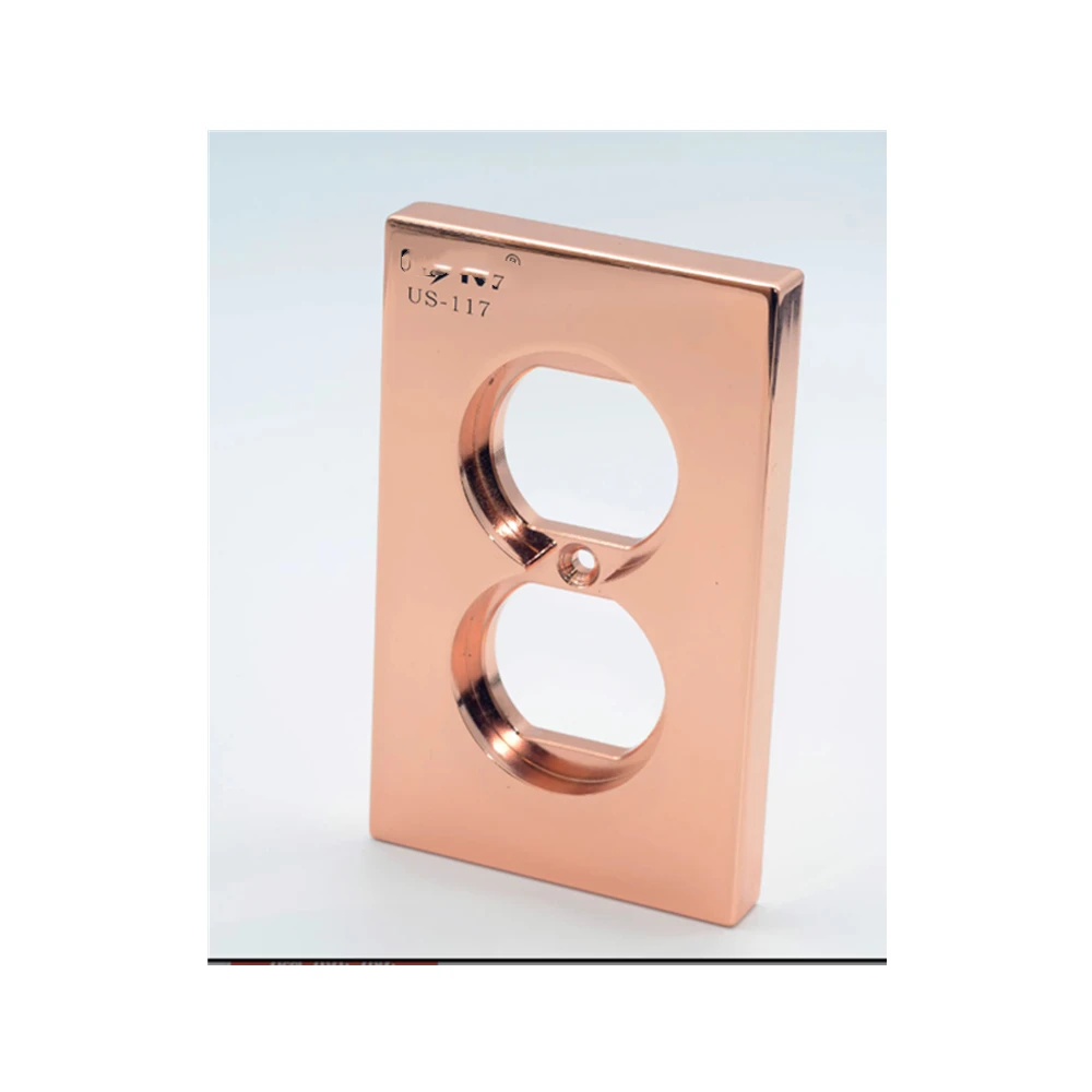 CM-US117 12 MM thickened pure red copper panel, American standard 120 red copper panel
