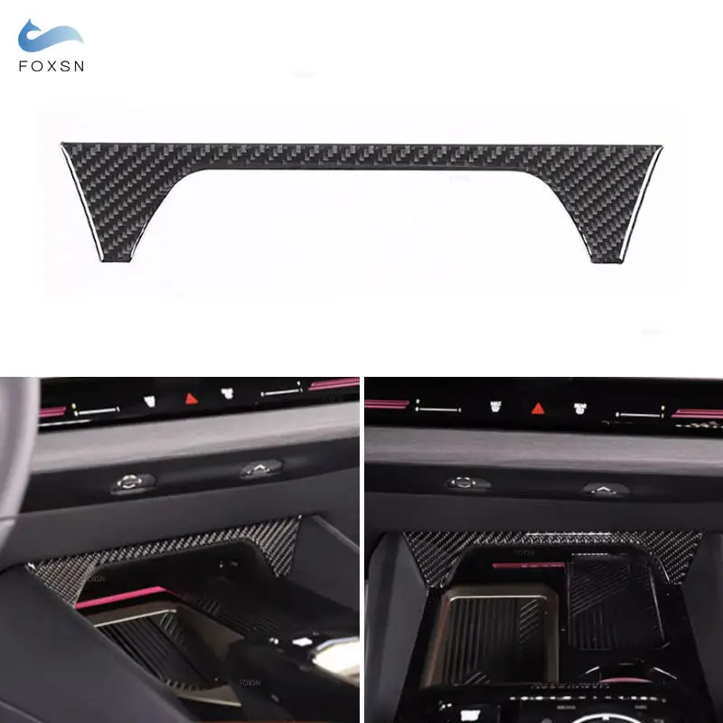 

For BMW 5 Series i5 G60 2024 2025 Car Styling Center Control Panel Water Cup Holder Frame Sticker Cover Protective Trim