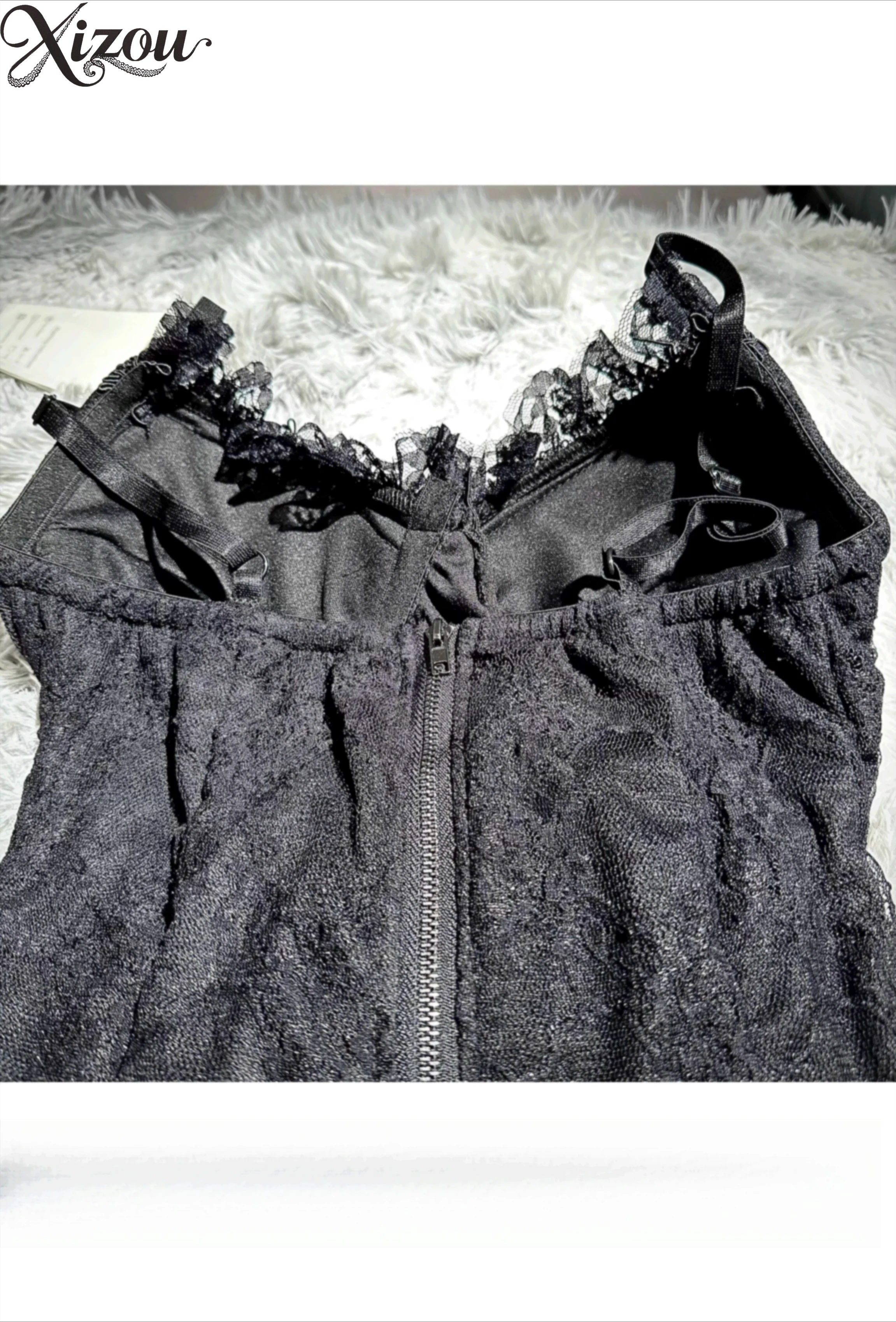 3 조각 세트 여자 여름 고딕 펑크 로리타 Y2k 공주 스커트 세트 레이스 Fishbone 생일 복장 Eveing ​​파티 스커트 Y2k 정장