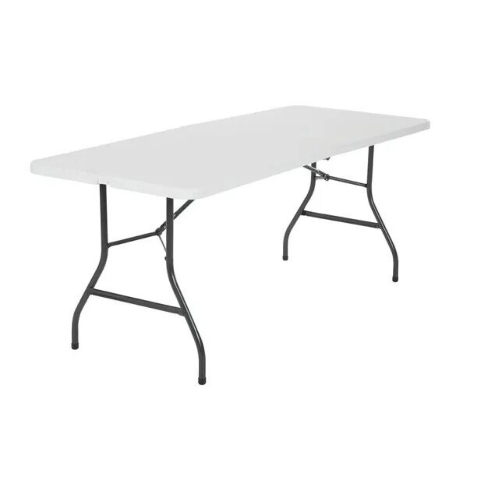 Mesa dobrável piquenique, US Centerfold portátil, Heavy Duty, interior e exterior, 6 pés