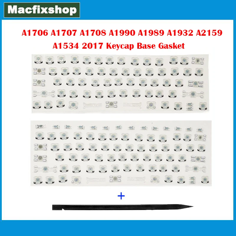 

Колпачок для ноутбука Macbook Pro 13,3 дюйма A2159 A1706 A1707 A1708 2016 2017 A1932 A1990 A1989 2018 2019 A1534 2017, крышка для ключа, прокладка