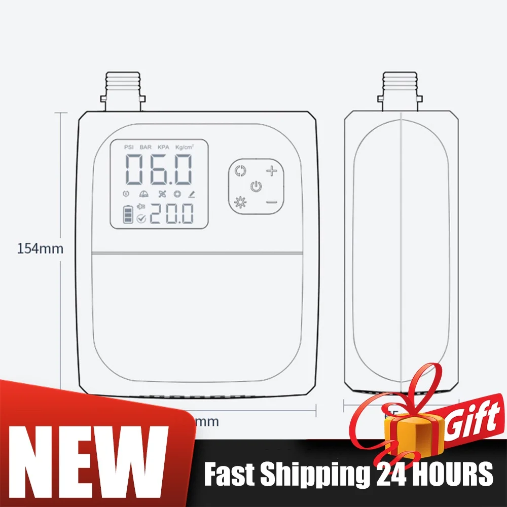 Electric Paddle Board Pump Rechargeable Portable Electric Pump for Inflatable Stand Up Paddle Board Kayaks Boats