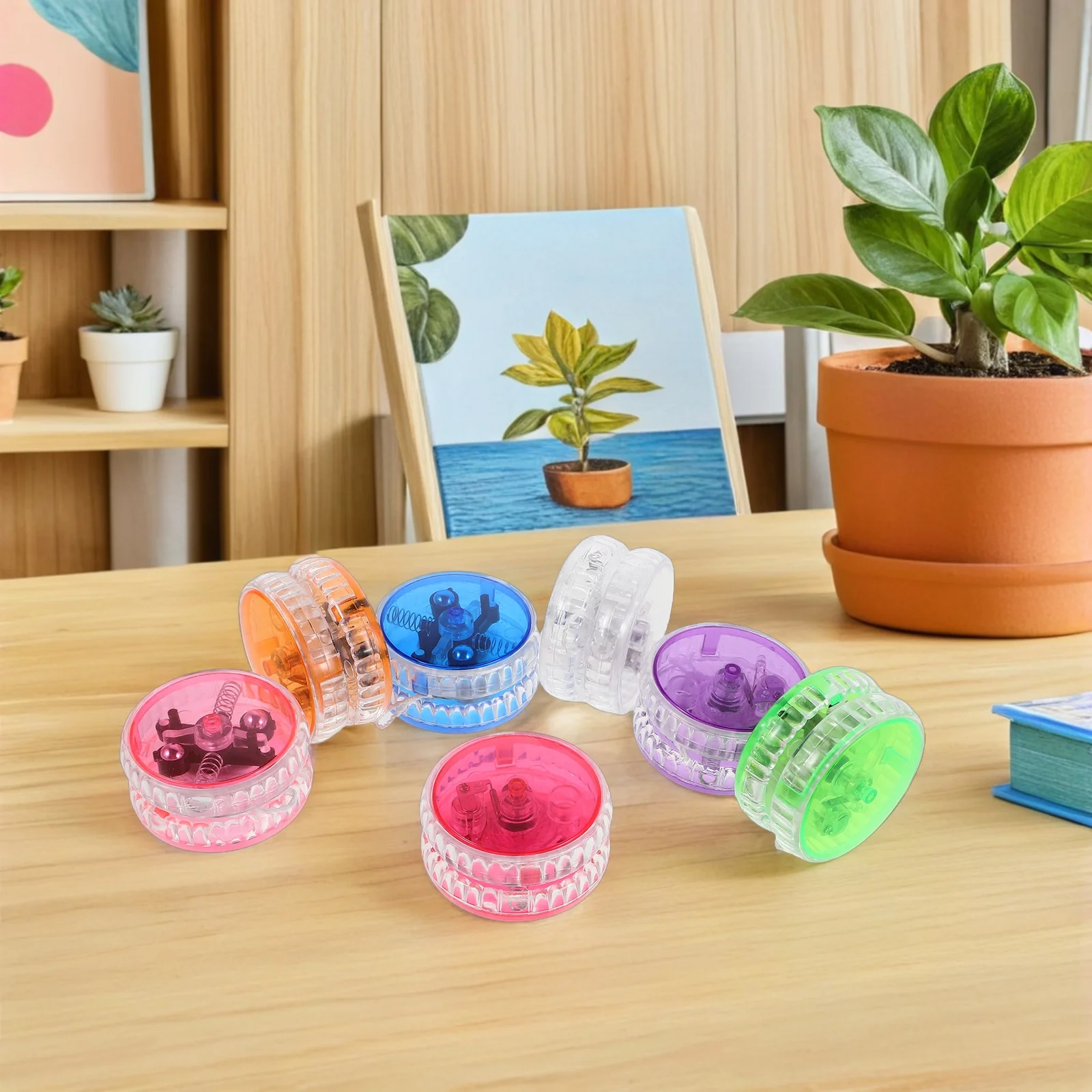 7Pcs Light Up Yo-Yo… - image