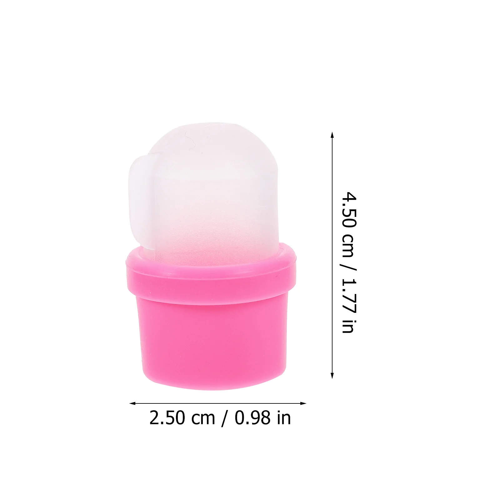 

20pcs Caps Nail Polish Removal Polish Removal Cover For Manicure Supply Nail Soaker Cover Resin Glue Material Tool