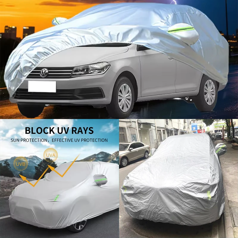 

For Volkswagen Santana Outdoor Protection Full Car Covers Snow Cover Sunshade Waterproof Dustproof Exterior Car Accessories