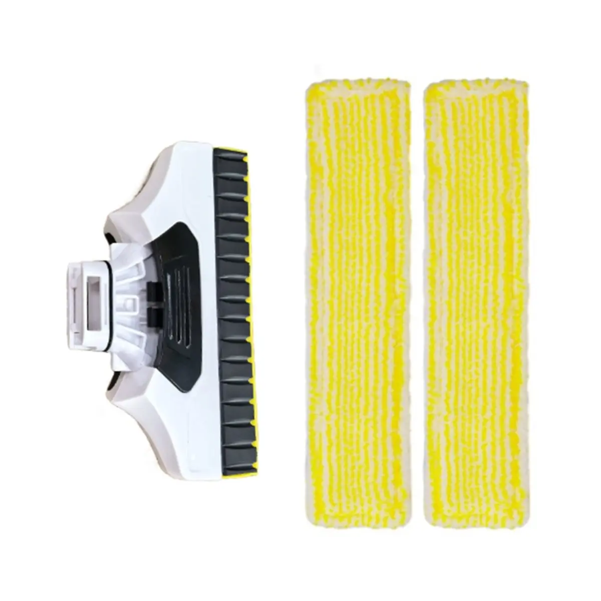 X10A Window Vacuum Suction Head +Microfiber Pads for Karcher WV 6 Cleaners for Windows Glass Mirrors & Smooth Surfaces Short