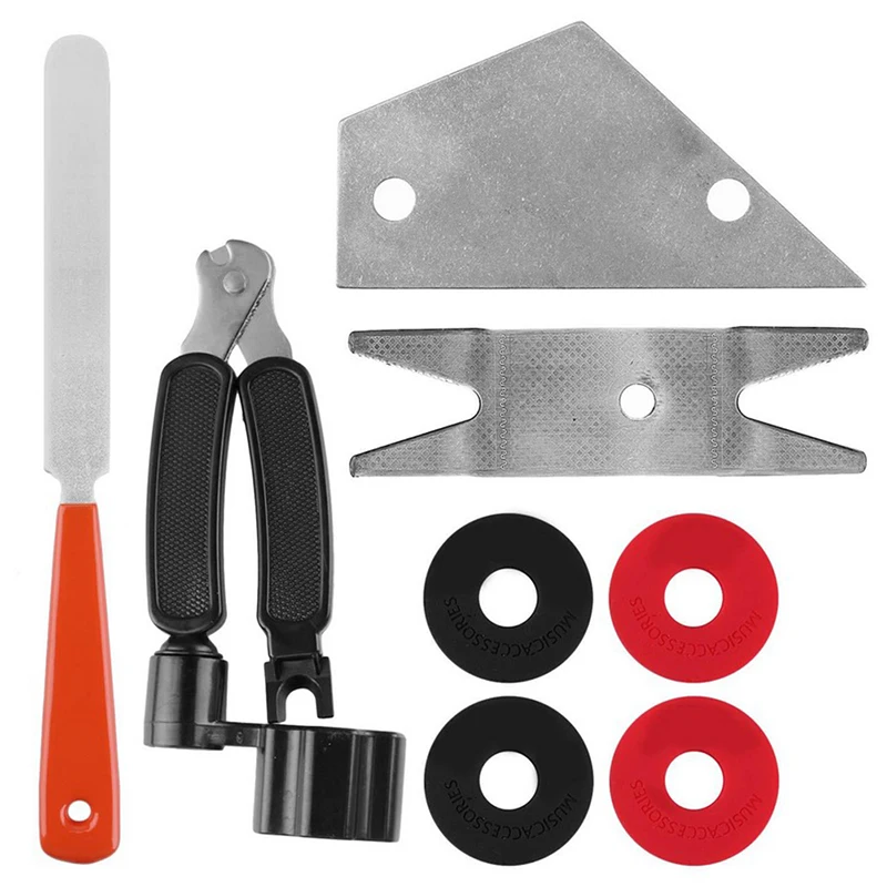 루티에 기타 관리 키트 수리 유지 관리 도구 풀세트 기타 도구 펜치