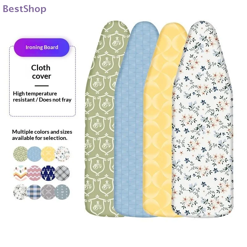 ♥Heat-Resistant Ironing Board Cloth Cover - Non-Fray Fabric Covers with Multiple Pattern & Size Options (Washable Ironing Pad)
