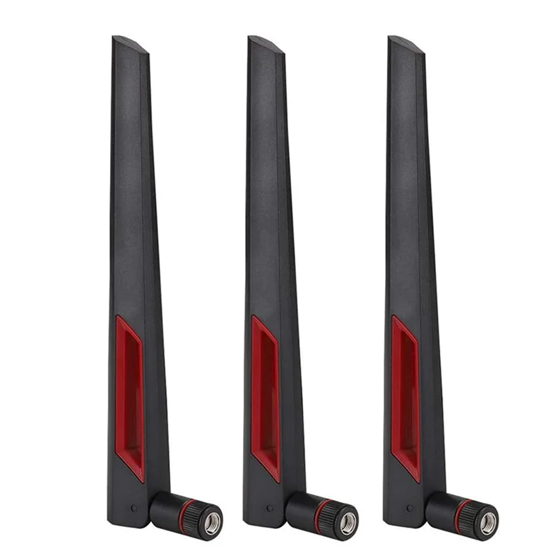 6X High Gain Router Antenne SMA 8Dbi 2,4G/5,8G Dual Band Antenne Wifi Router Adapter Für ASUS AC68U/AC88U/AC66U 3PCS