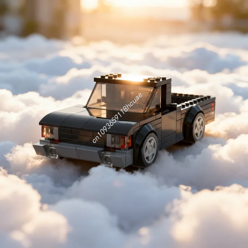 

181pcs MOC City Champions GMC Syclone Model Building Blocks Construction Festival Gift Toy Creative Idea Education Brick