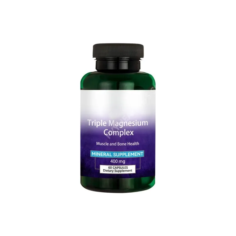 

Composite Magnesium Capsules Wellness Joint Muscles Support Dietary Supplement for Adults, 1 Capsule Daily Dosage, 60 Count