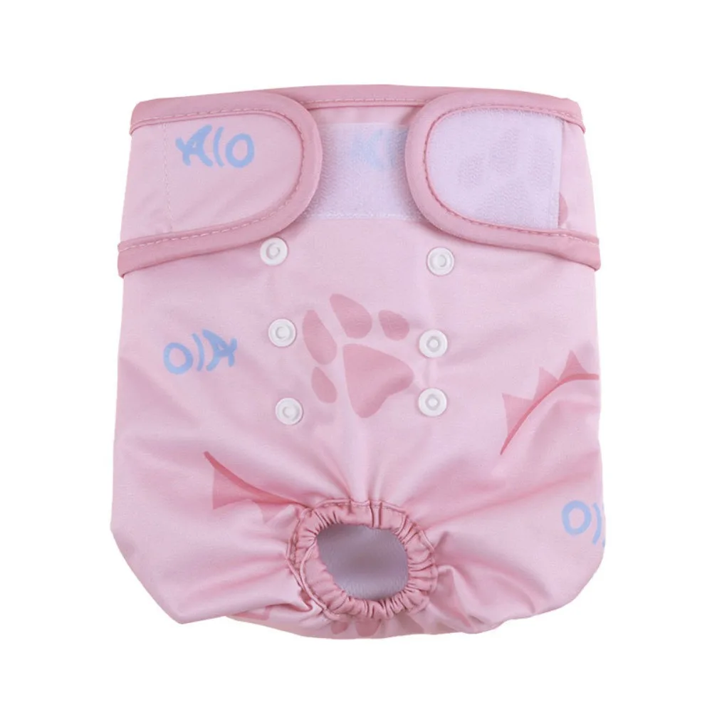

Washable Pet Sanitary Pants Breathable Adjustable Pet Physiological Pants Leak Protection Politeness Belt Female Dog Diapers