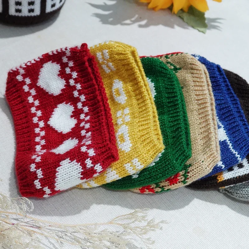 London Pottery  Coffee Mug Cozy Sleeve Mug Knit Cover Wool Knit Fabric for 250ml Mug Decoration