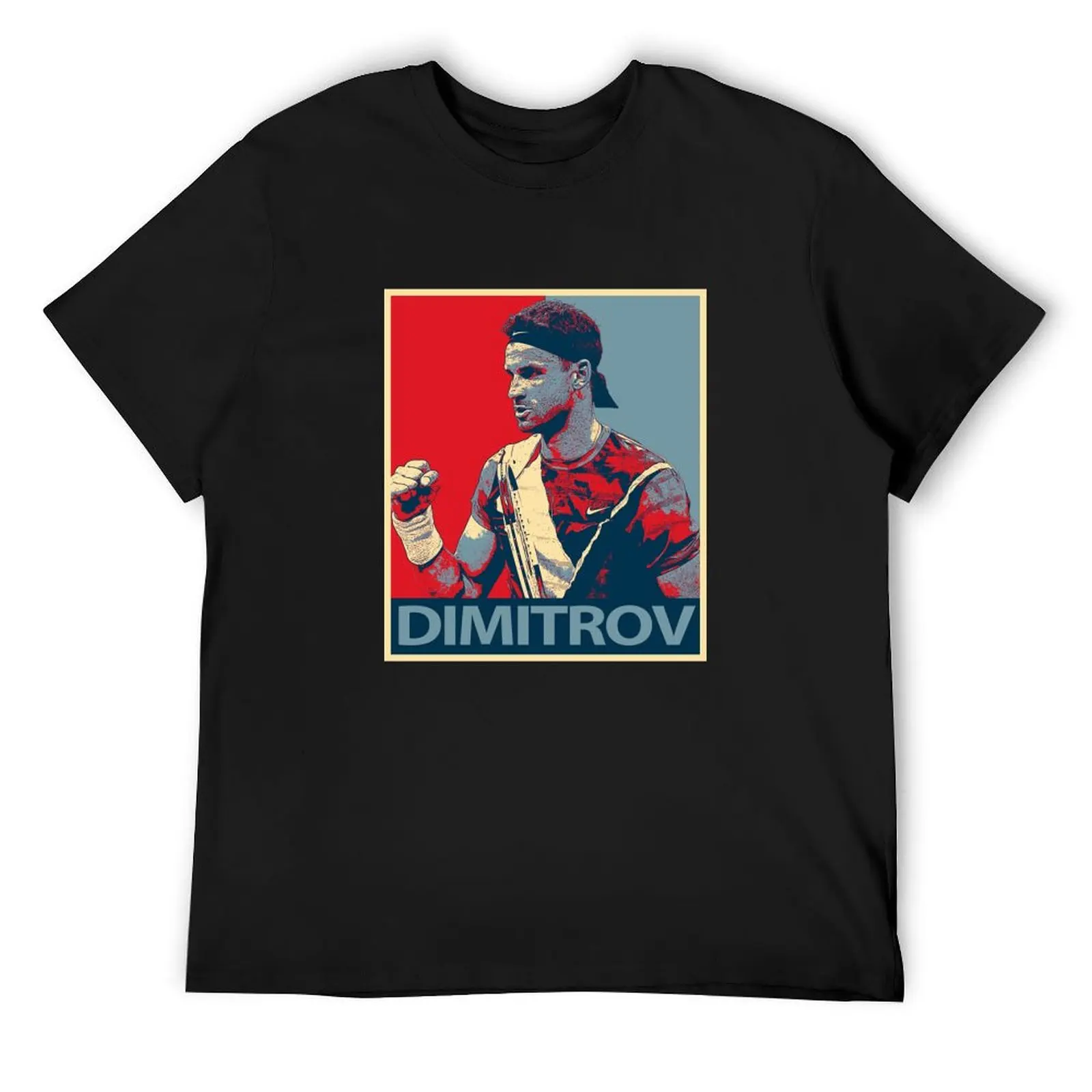 Grigor Dimitrov T-Shirt tees graphic t shirt vintage mens cotton t shirts