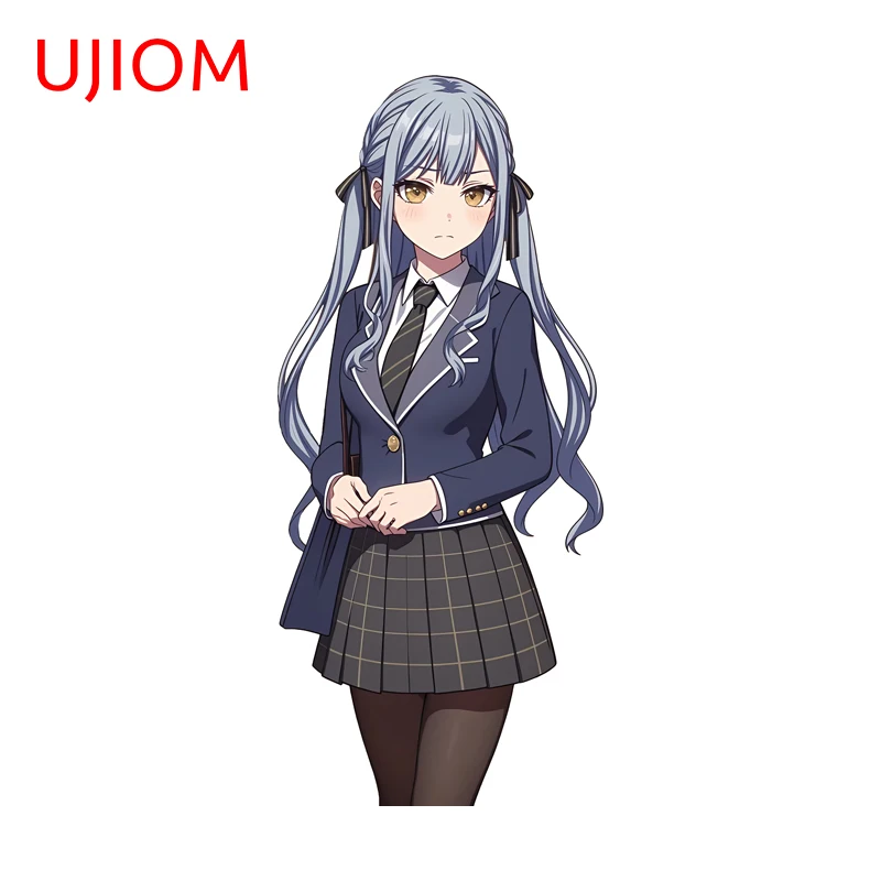 UJIOM Togawa Sakiko Trendy Wall Sticker Wardrobe Table Waterproof Vinyl Decal Otaku Decorating Props Tiki Related Items
