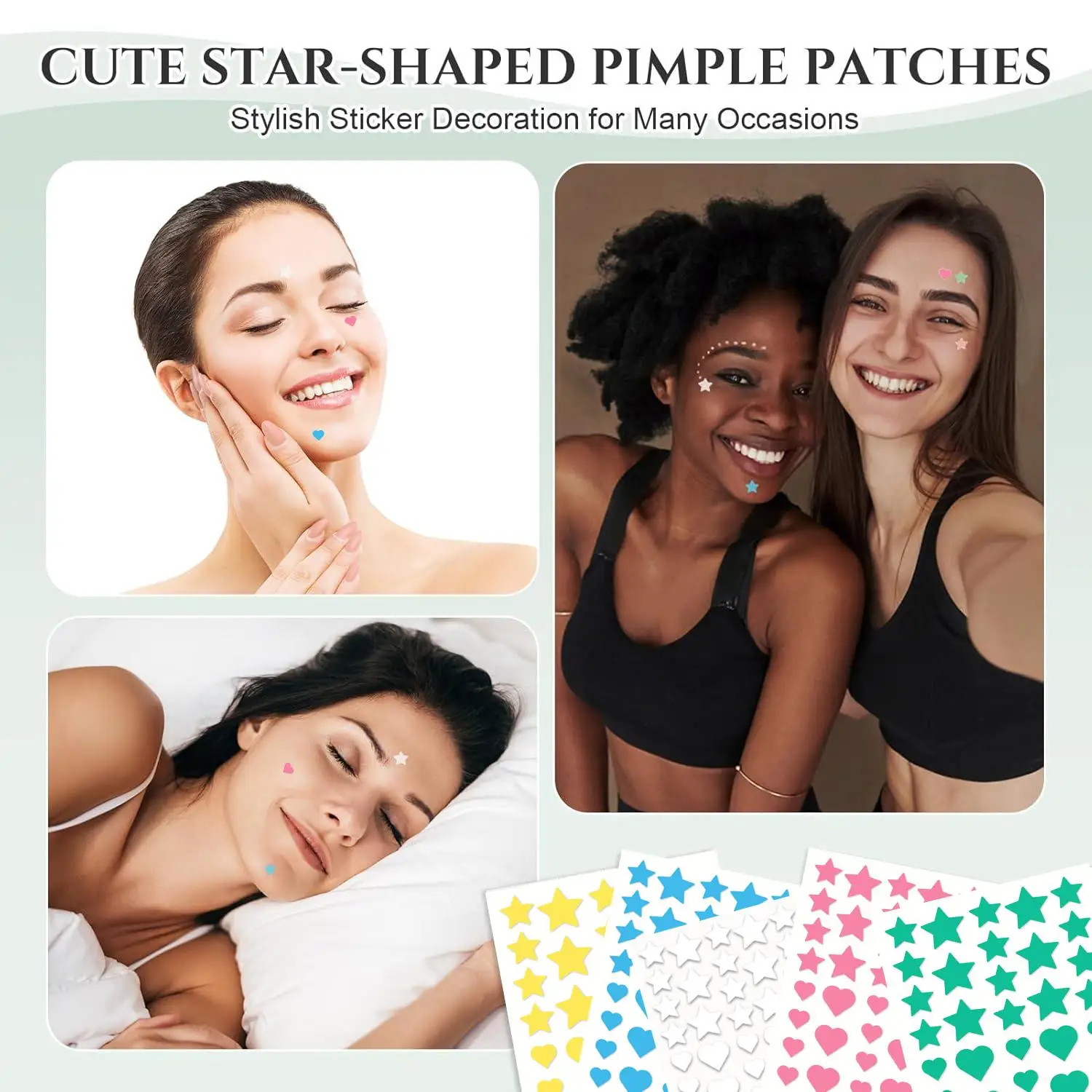 432Count Acne Patch, Alcohol Free, Fragrance Free, Gentle and Effective, Used to Cover Acne and Flaws, Facial Spot Patch