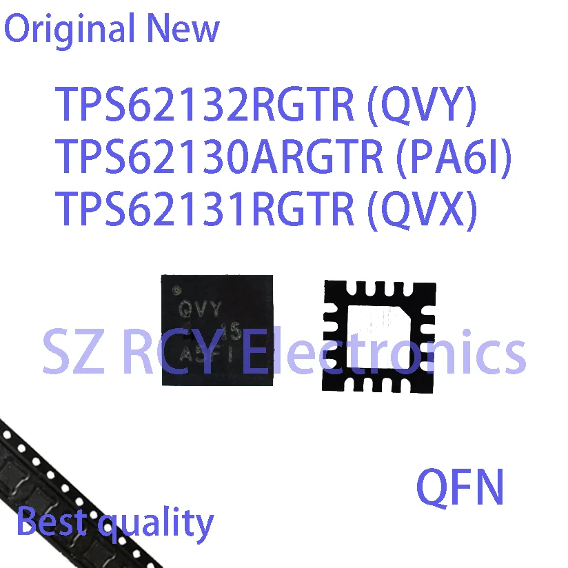 

(5-20 PCS)NEW TPS62132RGTR QVY TPS62130ARGTR PA6I TPS62131RGTR QVX TPS62132 TPS62130A TPS62131 QFN IC Chip