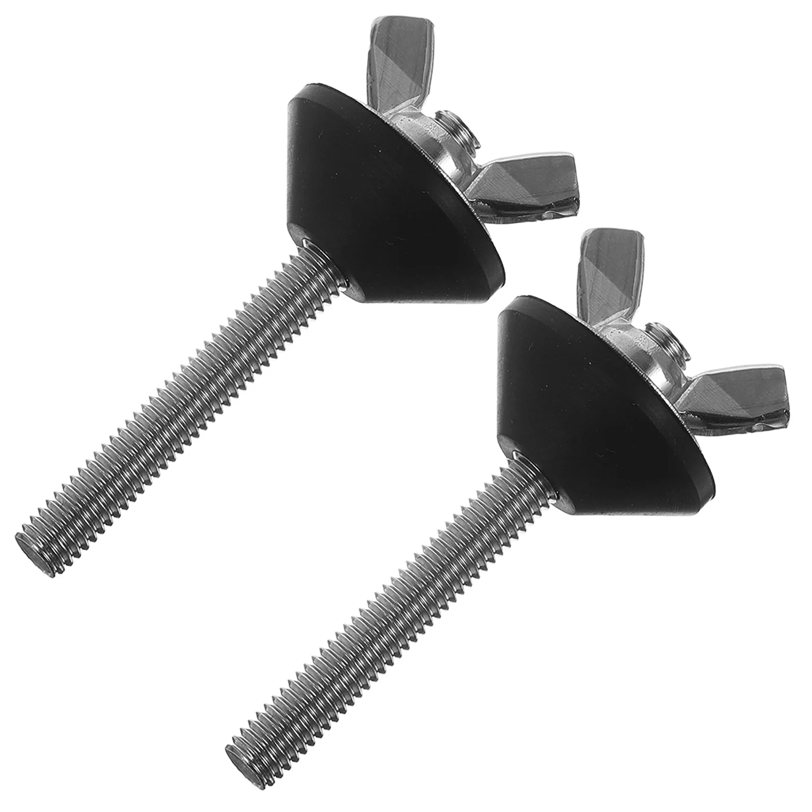 2 قطعة مسامير المرحاض مجموعة مسامير لمجموعة تثبيت مقعد المرحاض القياسية قطع غيار متينة مقاومة درجات الحرارة العالية