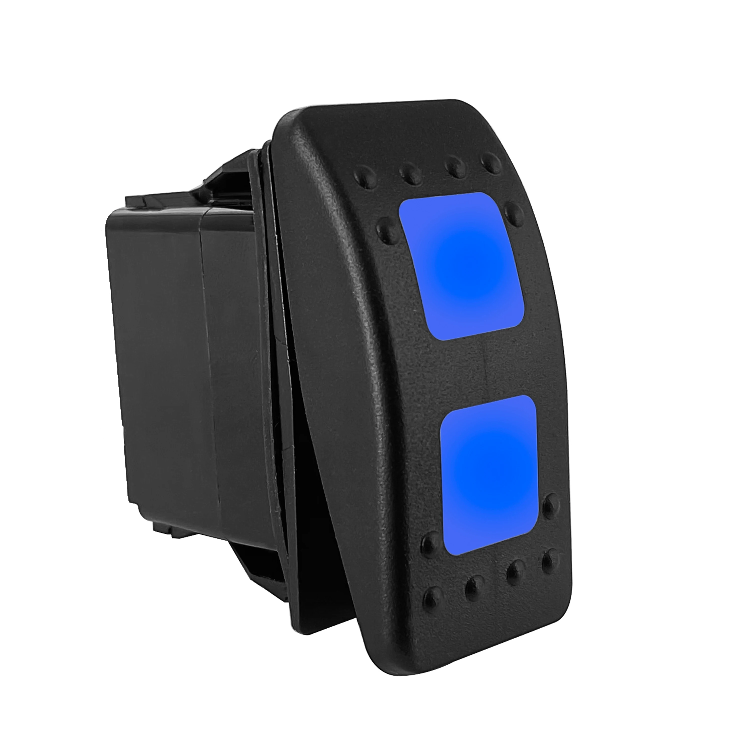 إلى الأمام عكس القطبية الروك التبديل DPDT 12 فولت تيار مستمر موتور التحكم RV السلطة جاك تحويلة/RET الأزرق Led (ON) OFF (ON) ، ON OFF ON