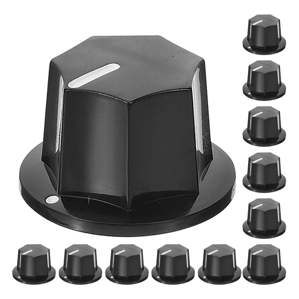 

20 Pcs Electric Guitar Amplifier Volume Control Knob Potentiometer Machine Instrument Caps Replacement Durable