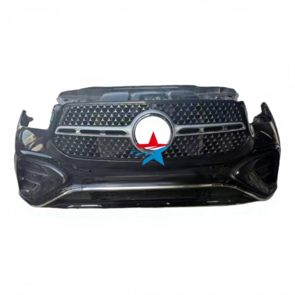 

2024 для Mercedes-Benz GLE W167 AMG: Прочная защита радиатора переднего бампера, простая установка, замена для передней и задней защиты (б/у)