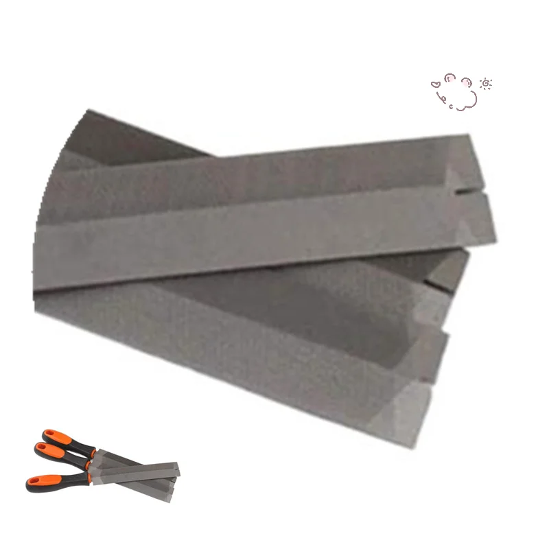 

1/2/3Pcs 6 Inch Hand File Set Flat Triangle Saw File For Metal Wood Plastic Grinding Shaping Sharpening Tools