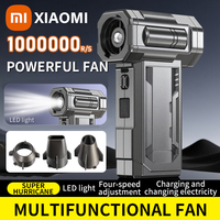 Xiaomi Turbo Jet Blower 1000000RPM Violent Fan with LED Lamp Rechargeable Portable Handheld Brushless Blower Outdoor Thrust Tool