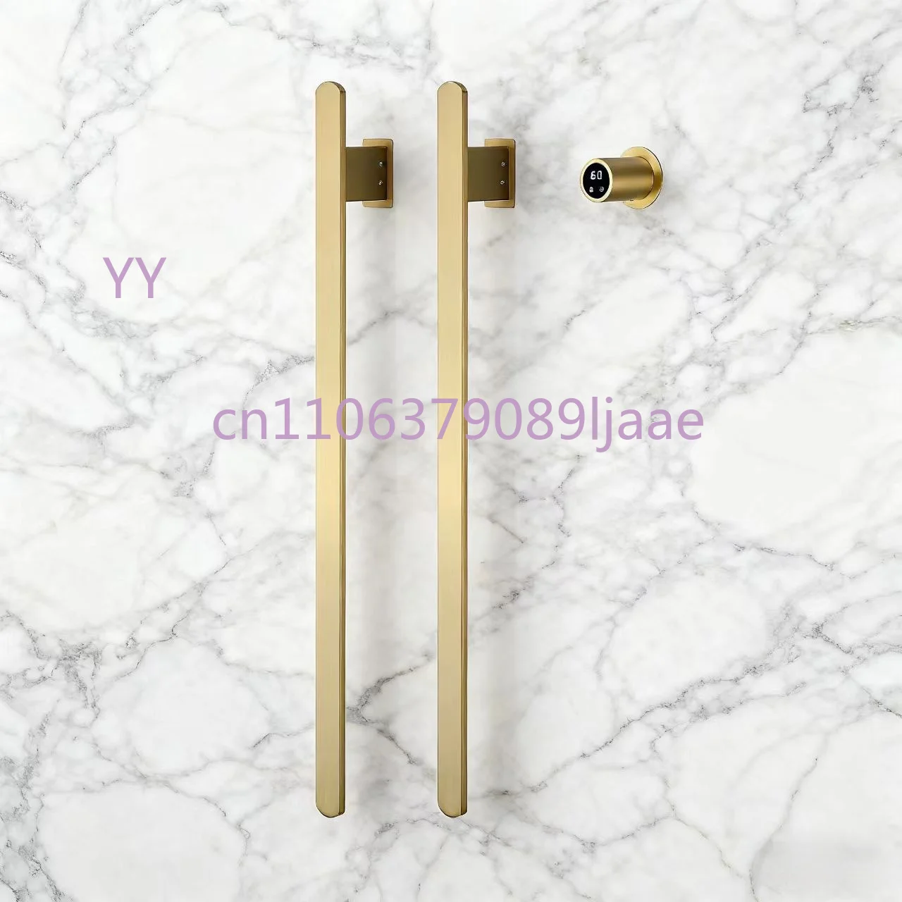 

Intelligent Electric Heating Towel Rack Invisible Installation Continuous Bath Towel Heating Drying Sterilizing Rack forBathroom