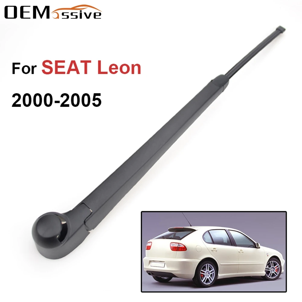 Upgrade Rear Windscreen Wiper Arm Blade Set Fit For SEAT Leon I MK 1 2000 2001 2002 2003 2004 2005  Back Window Windshield