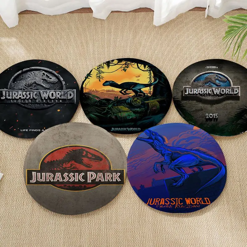 

Jurassic World Art Sofa Mat Dining Room Table Chair Cushions Unisex Fashion Anti-slip Seat Mat