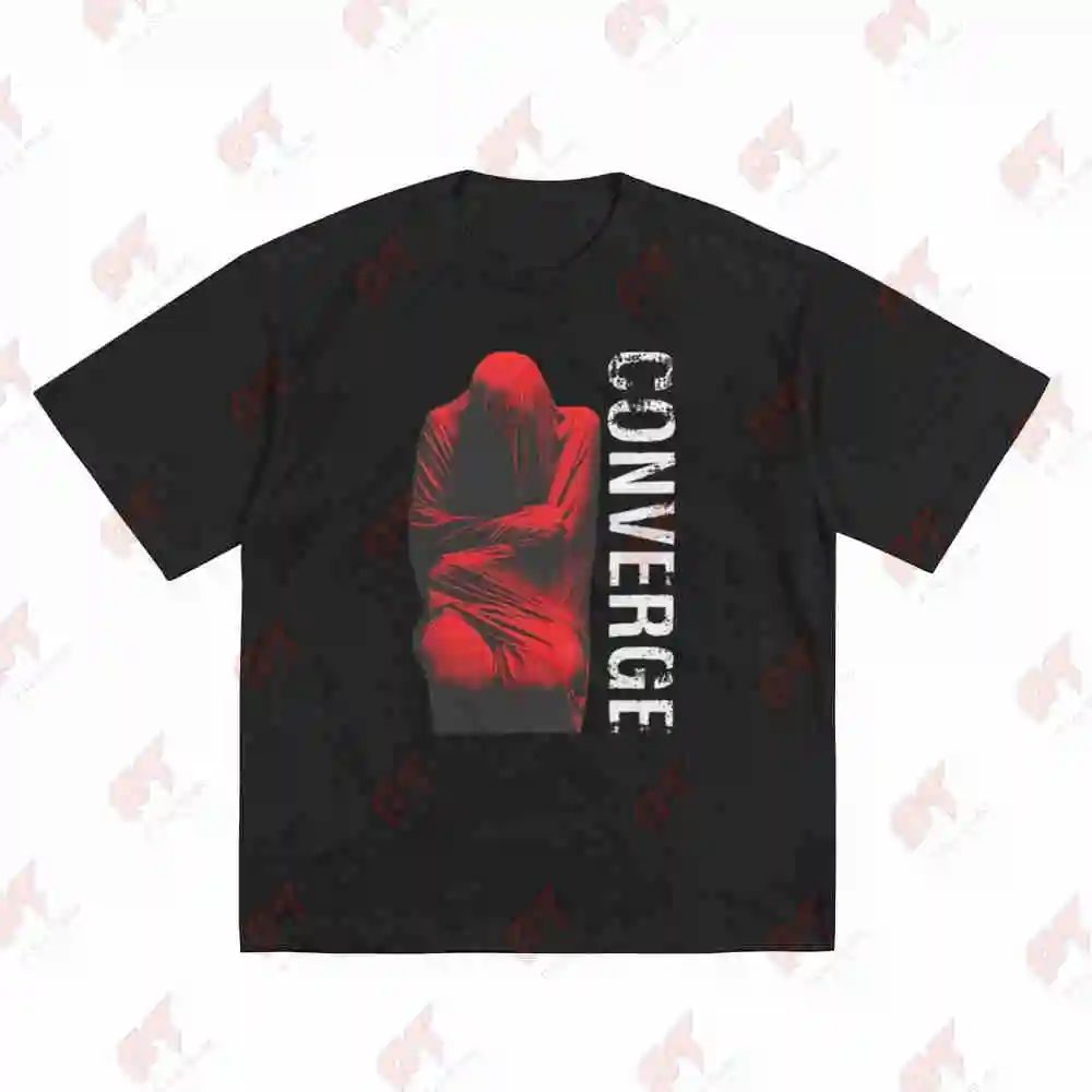 Converge Band Hardcore Blade Figure Short Sleeve Tee 100% Cotton T-Shirt