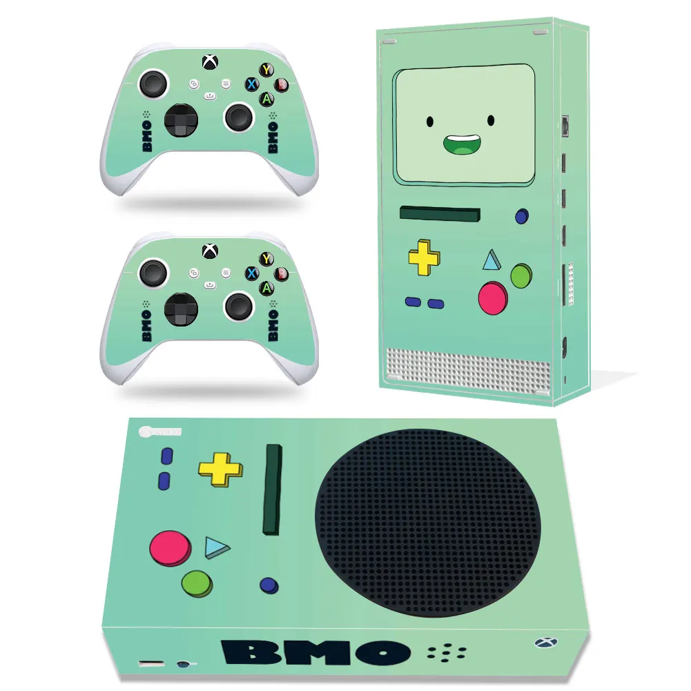 BMO GAME Xbox series S Skin Sticker Decal Cover Xboxseriess Vinyl XSS Skin Console and 2 Controllers