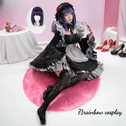 My Dress-Up Darling Kitagawa Marin Maid Dress Cosplay Costume Woman Halloween Cute Uniforms Sexy Cosplay Clothes Costumes