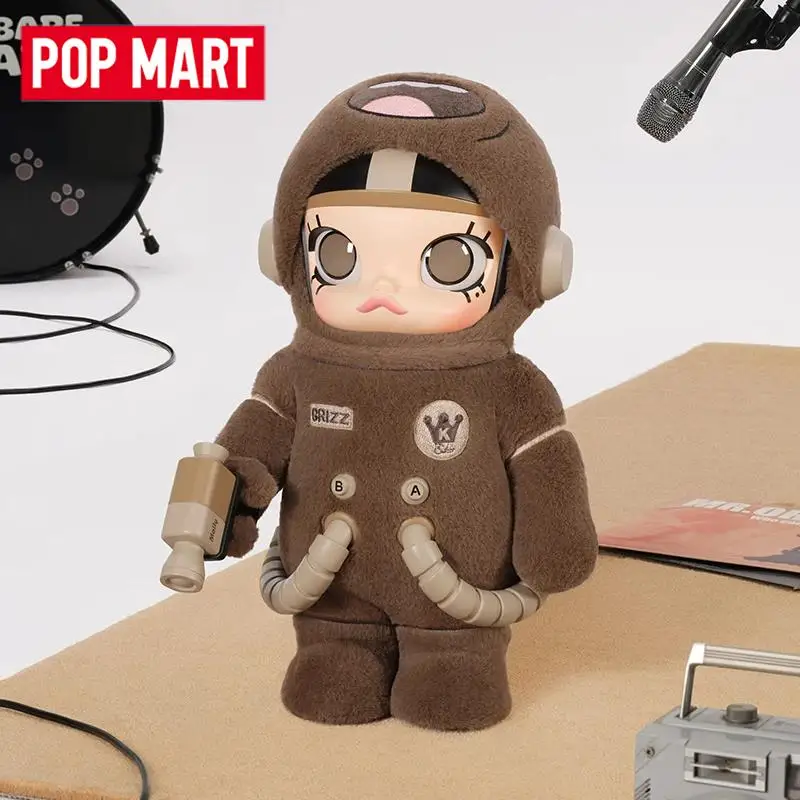 

POP MART MEGA SPACE MOLLY 400% WE BARE BEARS Series Слепая коробка Mystery Box Toys Kawaii Украшения Статуэтки Домашний декор Настольный компьютер